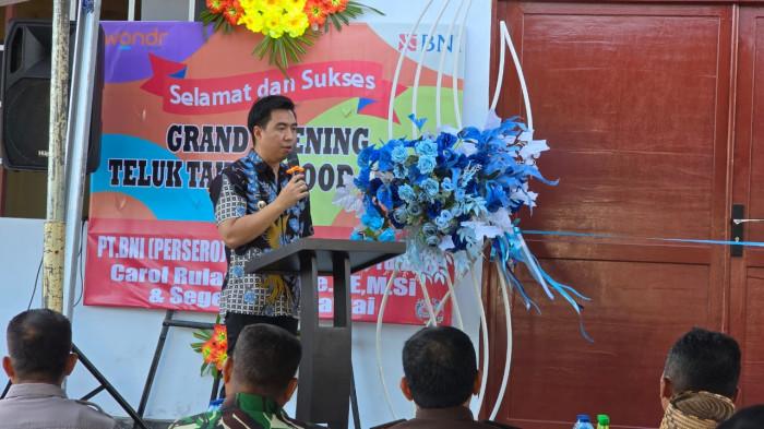 Bupati Kepulauan Sangihe Michael Thungari menghadiri Grand Opening