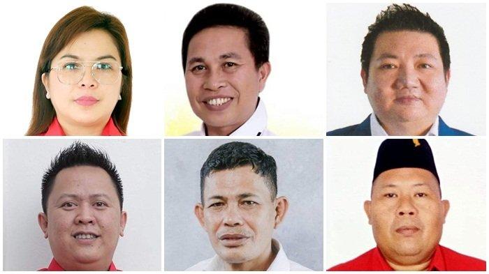 Searah jarum jam: Marty Ole, Sonny Tarumingi, Stenly Tjanggulung, Artly Kountur, Stevy Semuel Keintjem, Arter Dotulong Runturambi.