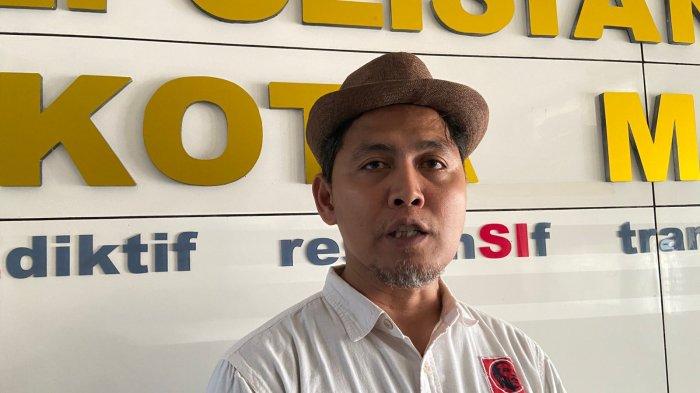 DPD Projo Sulawesi Utara mendatangi Kantor Polresta Manado, Jumat (24/5/2024).
