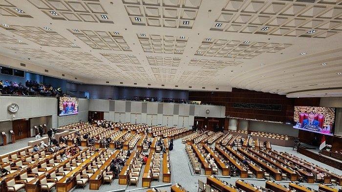 DPR RI menggelar Rapat Paripurna pada hari ini Selasa (5/3/2024).