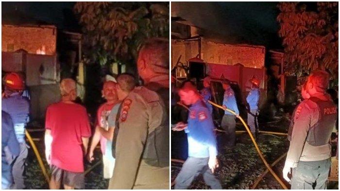 Detik-detik Kebakaran Rumah di Mapanget Manado, Percikan Api di Plafon, Olviar Selamatkan Ibunya