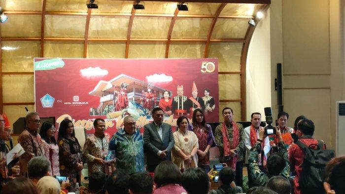 Discover North Sulawesi dibuka di Hotel Borobudur, Jakarta, Jumat (1/9/2023).