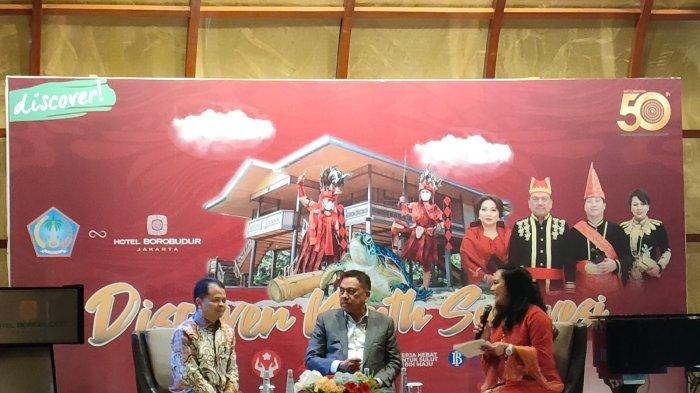 Discover North Sulawesi dibuka di Hotel Borobudur, Jakarta, Jumat (1/9/2023).