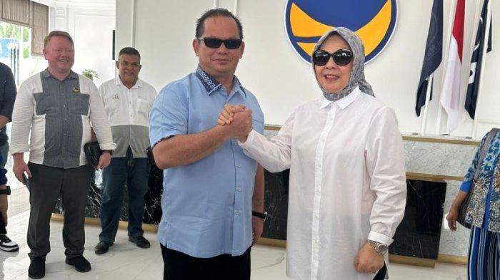 Elly Engelbert Lasut dan Tatong Bara digadang menjadi representasi koalisi Demokrat-Nasdem di Pilgub Sulut 2024.