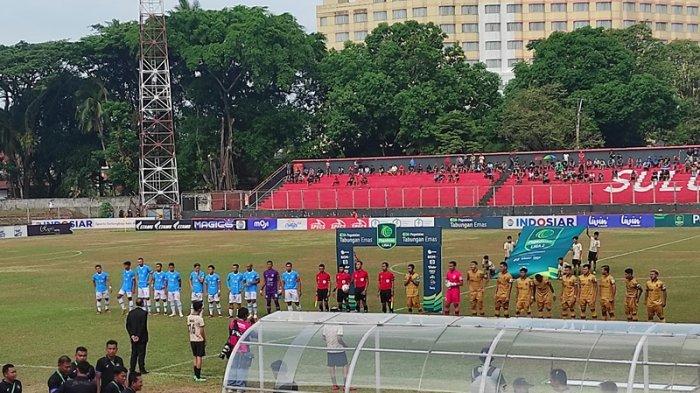 Kick off Sulut United vs Persiba Balikpapan di Stadion Klabat Manado, Sulawesi Utara, Sabtu (4/11/2023) sore ini.