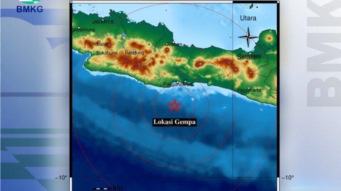 Gempa Terkini Jawa Barat Pagi ini Jumat 1 Desember 2023, Baru Saja Terjadi, Berikut Magnitudonya