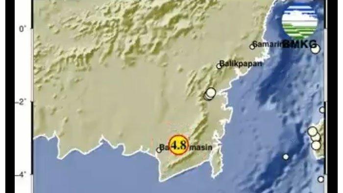 Gempa bumi di Kalsel pagi ini Selasa 13 Februari 2024. Info BMKG,