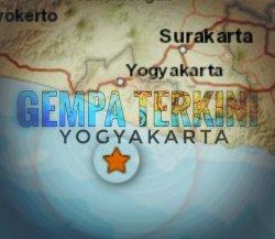 Gempa terkini di Yogyakarta info BMKG Jumat 25 Agustus 2023. Rekapan data pagi-sore