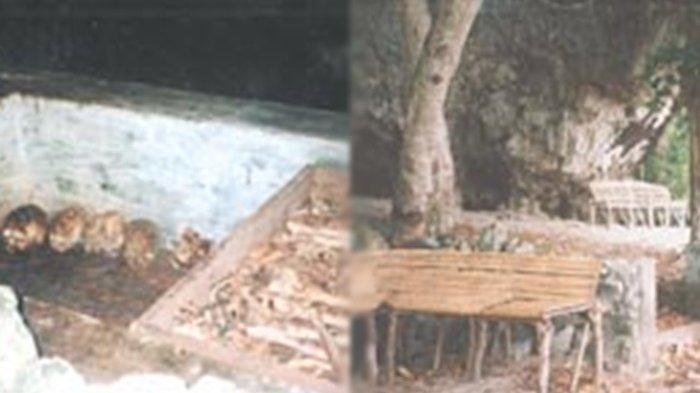 WISATA: Gua Larenggam menjadi simbol perlawanan dan saksi bisu kekejaman penjajah Kolonialisme Belanda. Gua ini terletak di Desa Arangkaa, Kecamatan Gemeh, Kabupaten Talaud, Foto diambil oleh Tribunmanado.co.id pada Rabu (9/4/2025).