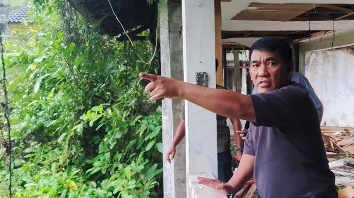 TELUSURI: Gubernur Sulawesi Utara (Sulut) Yulius Selvanus Komaling (YSK) melakukan peninjaun lokasi yang menjadi aset milik Pemerintah Provinsi Sulut, Rabu (2/4/2025).