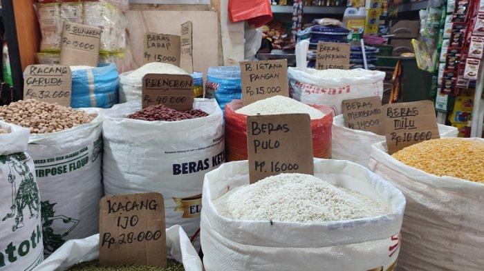 Harga beras di Pasar Bersehati Manado Sulawesi Utara