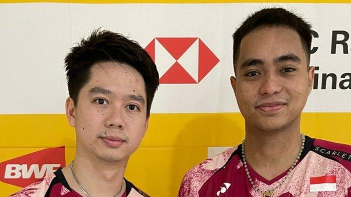 Hasil Korea Masters 2023 babak 32 besar, Kevin Sanjaya Sukamuljo/Rahmat Hidayat kalahkan wakil tuan rumah, Jin Yong/Ki Dong-ju, Selasa (7/11/2023).