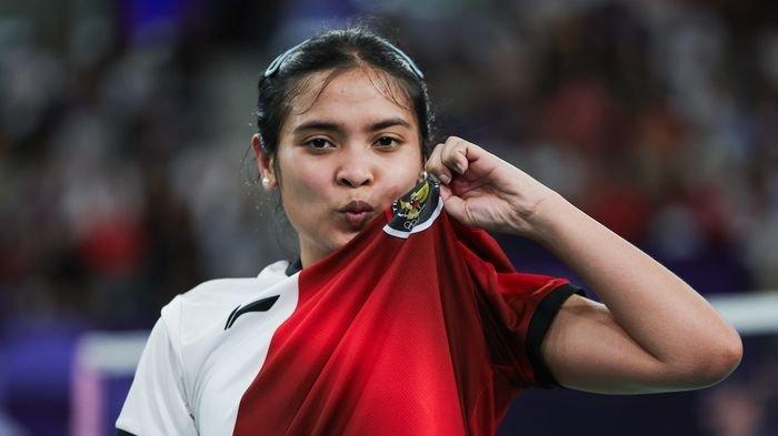 Hasil Olimpiade Paris 2024. Gregoria Mariska Tunjung Lolos ke Semi Final Usai Kalahkan Ratchanok Intanon.