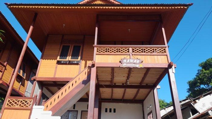 Homestay di Likupang, Minut, Sulawesi Utara, Sabtu (29/7/2023).