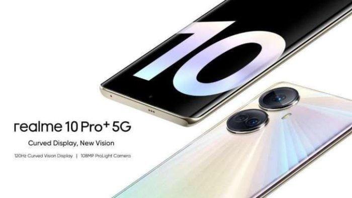 Hp Realme 10 Pro+ 5G yang baru rilis