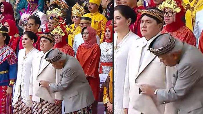 Insiden pada Upacara Kemerdekaan di Istana Merdeka kemarin