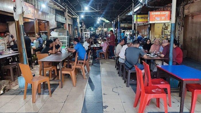 Jarod di kawasan Niaga 45, Manado, Sulawesi Utara.