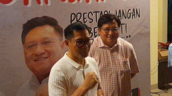 PILKADA MINUT - Joune Ganda dan Kevin William Lotulung (JG KWL). Joune mengucapkan terima kasih untuk Pilkada Minut.