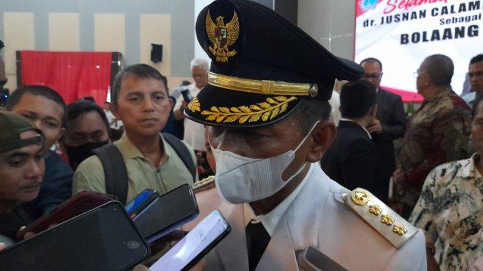 Jusnan Mokoginta resmi dilantik sebagai Penjabat Bupati Bolmong.