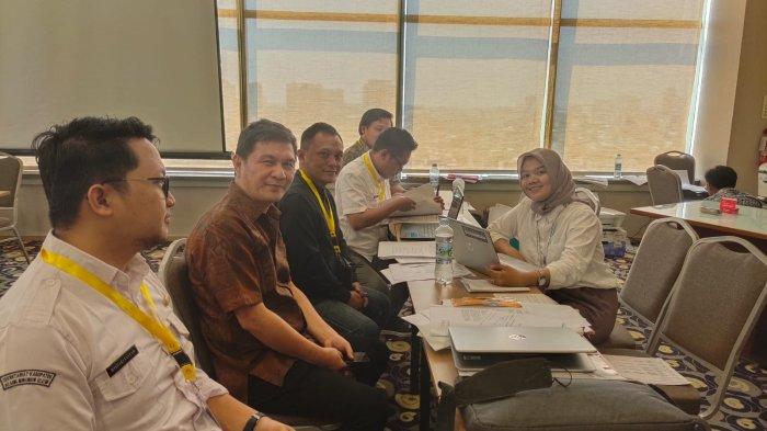 KPU Sulawesi Utara dan jajaran KPU empat kabupaten kota menghadapi perkara PHPU di MK.