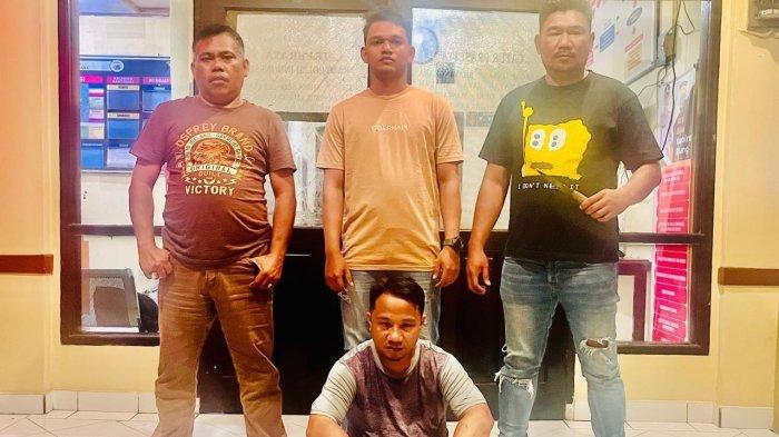 DITANGKAP: Polsek Aertembaga, Kota Bitung mengungkap dan menangkap tersangka penganiayaan atas nama Juniar Hamsah, alias Sugi (41), warga Kelurahan Winenet Dua, Kecamatan Aertembaga, Kota Bitung, Sulawesi Utara.