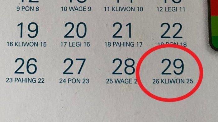 Kalender Jawa Besok, Bulan Oktober 2022 Tanggal 21 Oktober Jumat Kliwon