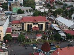 Kantor Polresta Manado di Jalan Pierre Tendean, samping Jumbo Swalayan, Wenang Utara, Kecamatan Wenang, Kota Manado, Sulawesi Utara, Rabu (20/12/2023). (tribunmanado.co.id/Wendia Putra Paputungan)