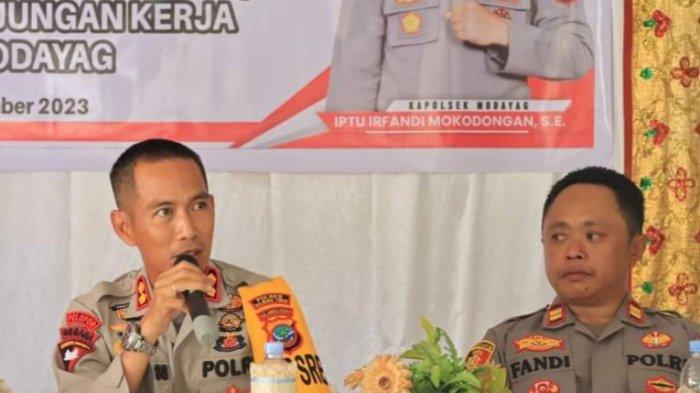 Kapolres Boltim AKBP Sugeng Setyo Budhi.