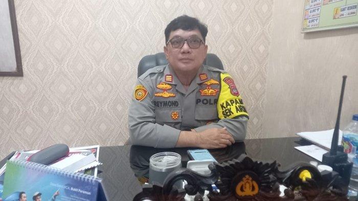 KASUS PEMBUNUHAN: Kapolsek Airmadidi, AKP Raymond Sendewana saat ditemui beberapa waktu lalu.