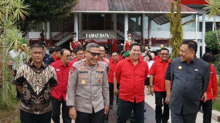 Kedatangan Puan Maharani di Manado, Sulawesi Utara, Jumat (11/8/2023).