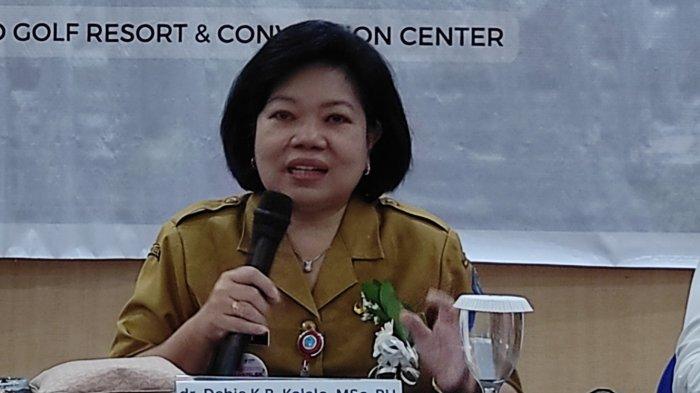 Kepala Dinas Kesehatan Daerah (Dinkesda) Sulawesi Utara, dr Debbie Kalalo MSc PH.