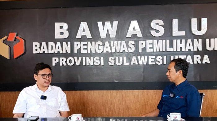 Ketua Bawaslu Sulawesi Utara, Ardiles Mewoh dalam Podcast Tribun Manado Mari Jo Awasi Sama-sama, Rabu (13/11/2024)