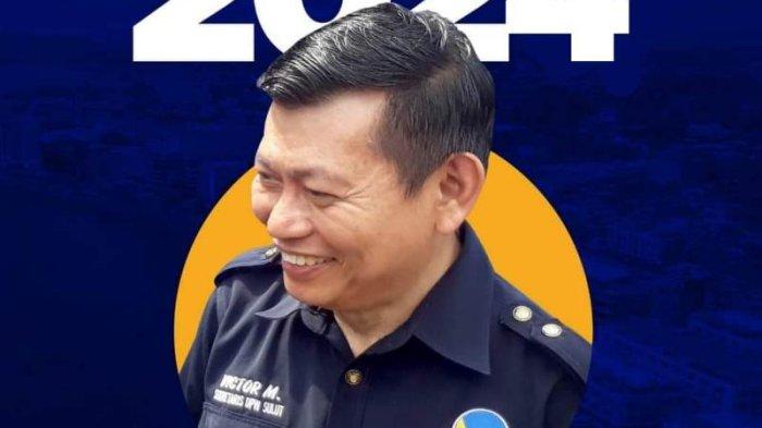 Ketua DPW Partai Nasdem, Victor Mailangkay digadang-gadang bakal maju Pilkada 2024.