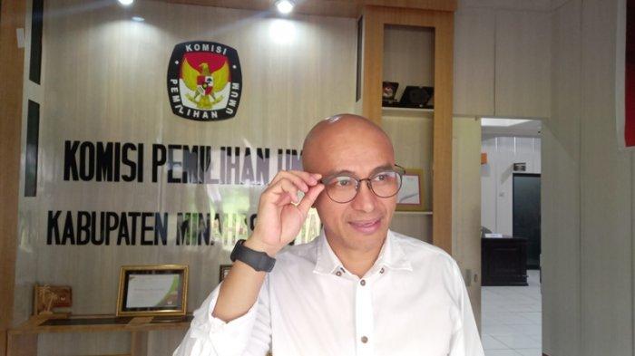 Ketua KPU Minahasa Utara Hendra Lumanauw