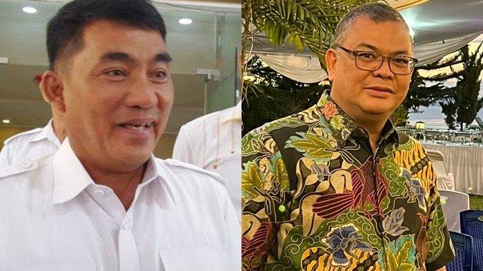 Kolase foto YSK Cagub Sulut dan Ketua Gerindra Manado