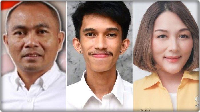Kolase foto: Remly Kandoli, Eldo Wongkar dan Michaela Paruntu MEP; Berikut ini 9 caleg DPRD Provinsi dapil Sulawesi Utara 5