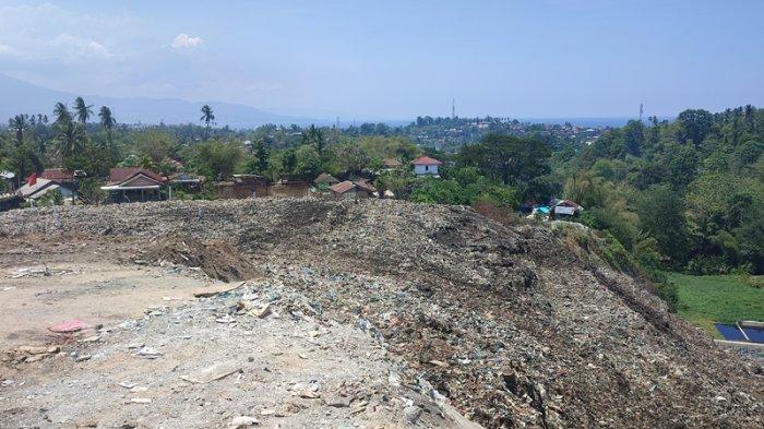 Kondisi terkini TPA Sumompo di Kecamatan Mapanget, Kota Manado, Sulawesi Utara, Senin (23/10/2023).
