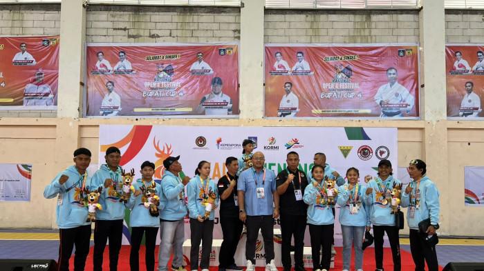 Kontingen Tarung Bebas Indonesia (TBI) Sulawesi Utara mencetak prestasi