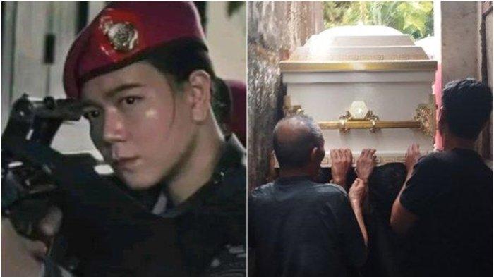 Korban Serda Hasy Kaunang mengalami kecelakaan lalu lintas di Kelurahan Sagerat, Kecamatan Matuari, Kota Bitung, Sulawesi Utara (Sulut).