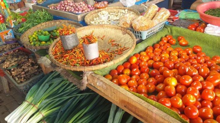 Pedagang rempah di Kotamobagu