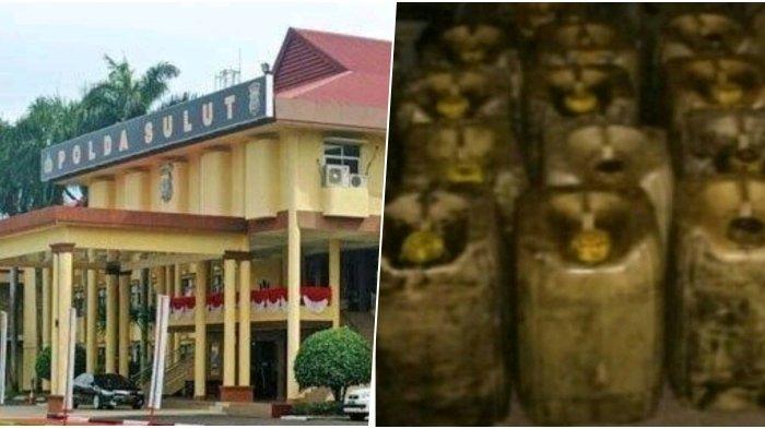 Kolase foto barang bukti Solar Subsidi yang diamankan Polda Sulawesi Utara.