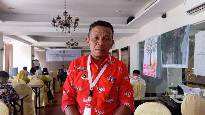 Kepala Desa Biniha Selatan, Laode Kifar Pabela, saat Pelatihan P3PD dari Dirjen Bina Pemerintahan Desa Kemendagri gelombang V di Hotel Peninsula, Kota Manado, Sulawesi Utara, Kamis (5/10/2023).