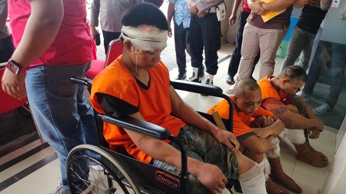 Lima dari enam tahanan Polsek Wanea yang kabur telah ditangkap Polres Manado.