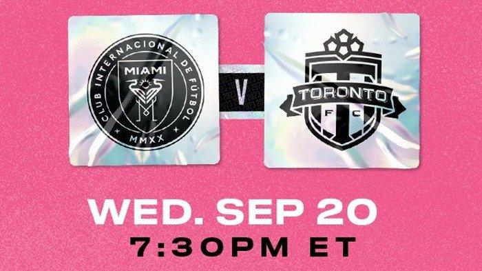 Link live streaming Inter Miami vs Toronto di jadwal MLS 2023, Kamis (21/9/2023) kick off pukul 06.30 WIB.