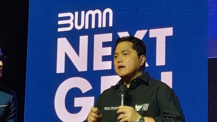 Menteri BUMN Erick Thohir.