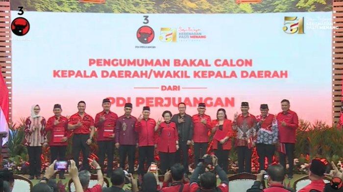 PDIP Usung Steven Kandouw dan Alfred Tuejeh sebagai Cagub-Cawagub di Pilgub Sulut 2024 pada Senin (26/8/2024).