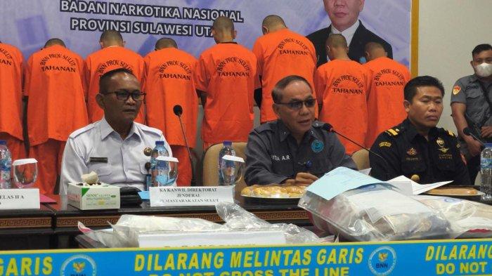 PRESCON - Badan Narkotika Nasional Provinsi (BNNP) bersama Lapas Kelas II A Manado menggagalkan masuknya narkotika Jenis sabu sebanyak 2 paket, di dalam Lapas pada Rabu (14/5/2025).