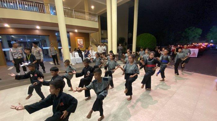Pelaksanaan Pawai Taptu Hijrah 1 Muharram 1445 H di Kota Manado berlangsung dengan meriah