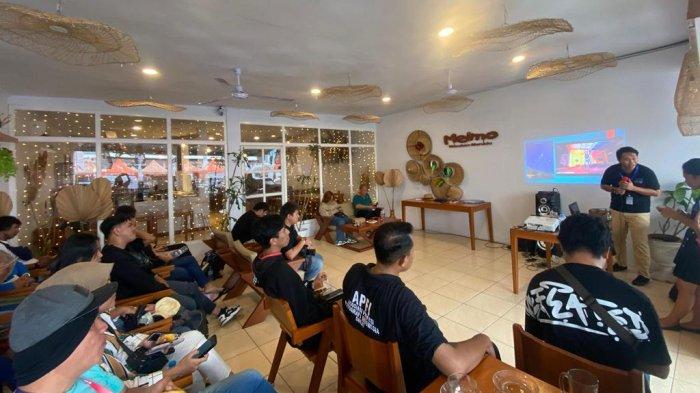 Suasana pelatihan fotografi yang digelar APFI Sulut, Sabtu (9/3/2024).