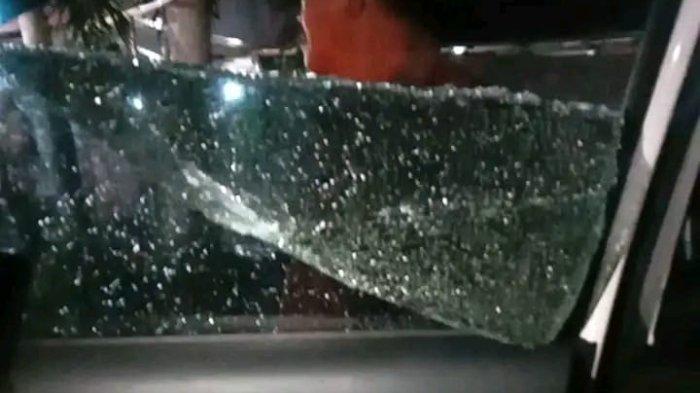 Pelemparan kaca mobil kembali terjadi di Desa Matungkas, Kecamatan Dimembe, Kabupaten Minut, Sulawesi Utara, Sabtu (23/9/2023) malam.